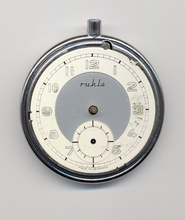 Ruhla pocket watch (parts only) UMF 83-31 (M 1): Ruhla pocket watch (parts only)